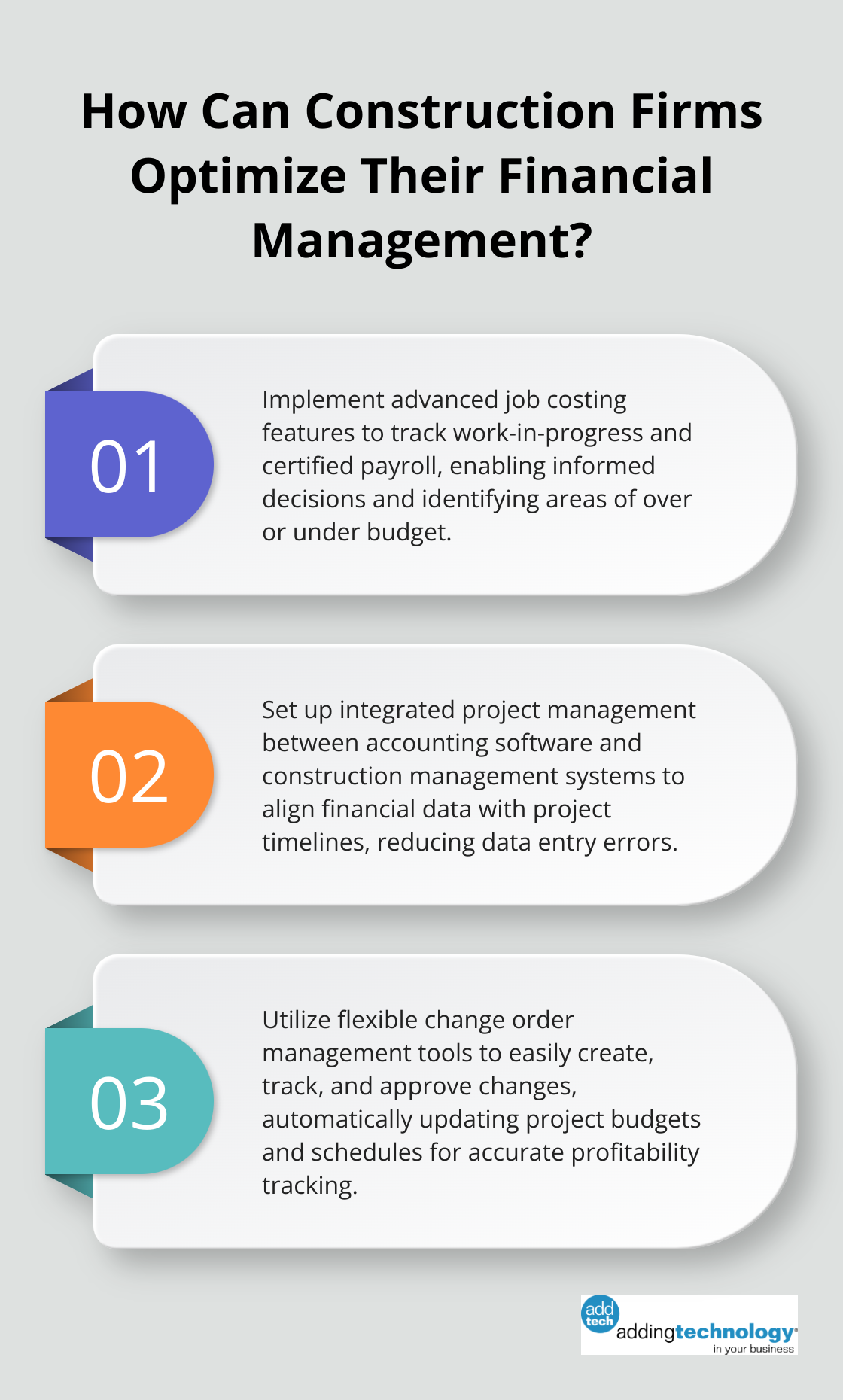 Infographic: How Can Construction Firms Optimize Their Financial Management?