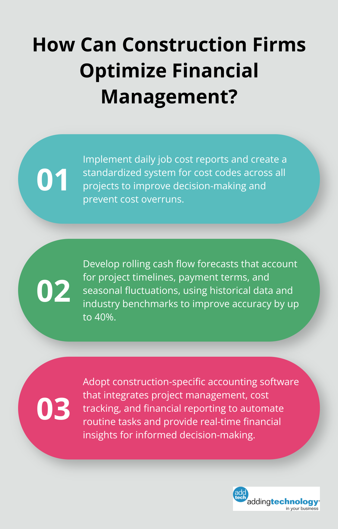 Infographic: How Can Construction Firms Optimize Financial Management?