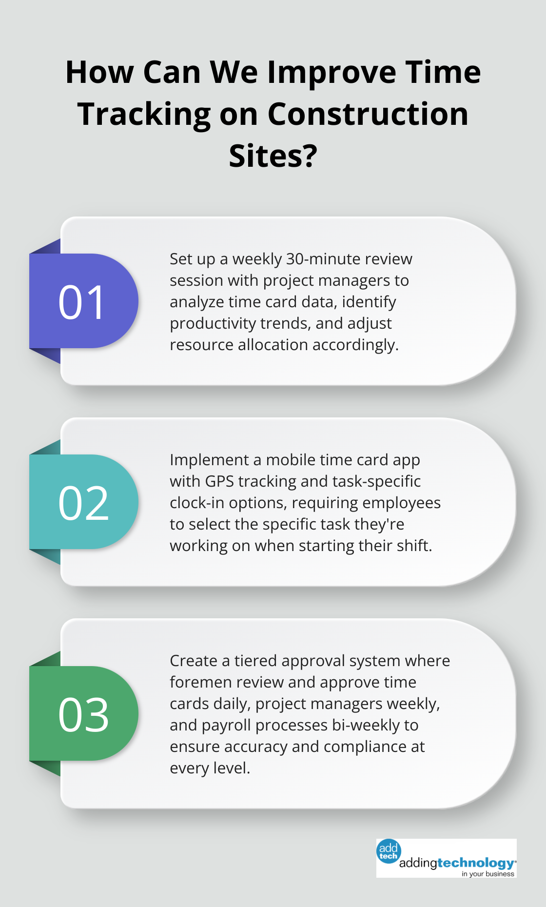 Infographic: How Can We Improve Time Tracking on Construction Sites?