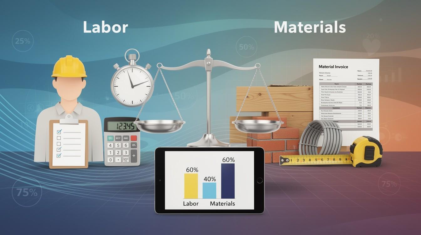 Labor vs Material Cost: Controlling the Biggest Project Expense Drivers